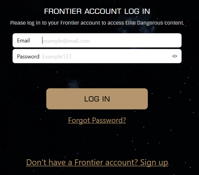 Elite Dangerous - Frontier Store